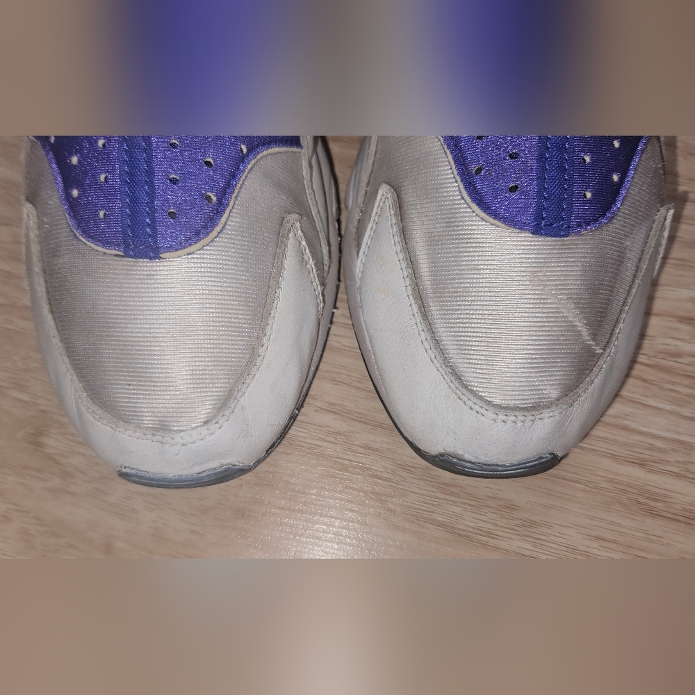 Nike Air Huarache Sneakers Purple White Trainers Women's Size 9 Shoes - Picture 13 of 16